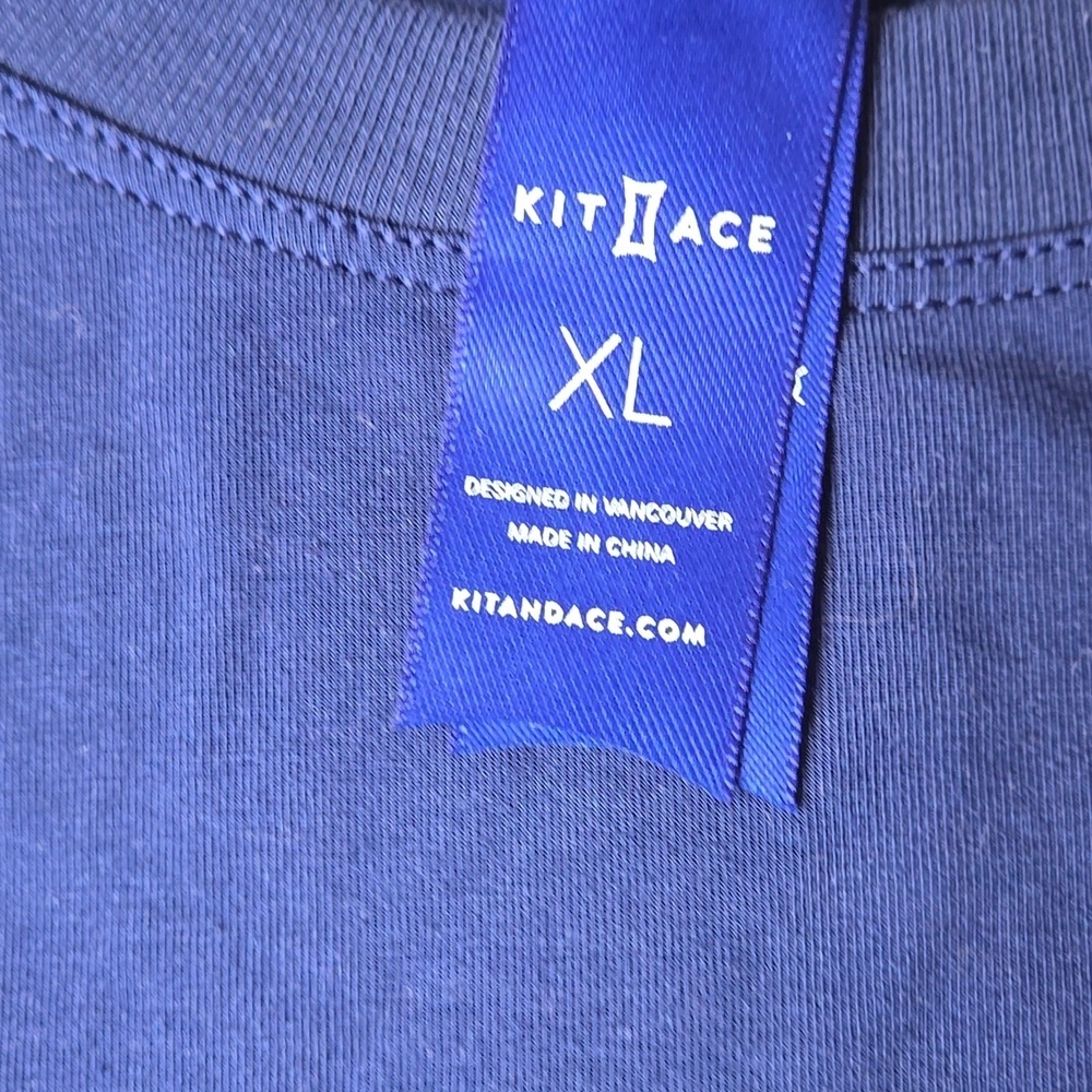 KIT AND ACE Crewneck Short Sleeve Tee Sz XL - Picture 3 of 8